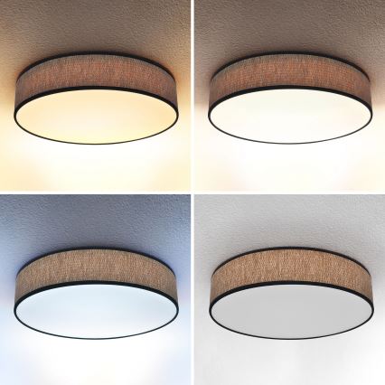 Brilagi - LED prigušiva stropna svetiljka ADELA LED/48W/230V 3000-6500K prečnik 40 cm + daljinski upravljač