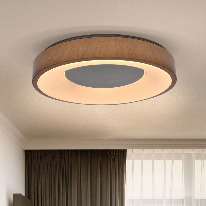 Brilagi - LED prigušiva plafonsko svetlo DORIA LED/48W/230V 3000-6500K preč. 39 cm + daljinski upravljač