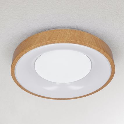 Brilagi - LED prigušiva plafonsko svetlo DORIA LED/48W/230V 3000-6500K preč. 39 cm + daljinski upravljač