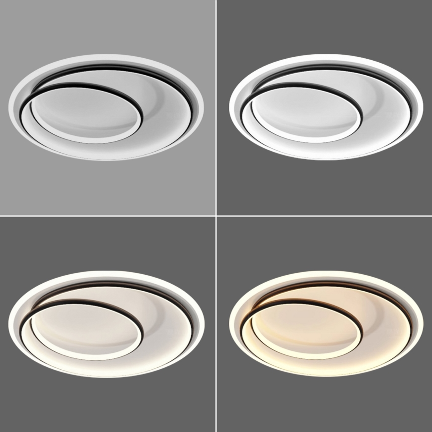 Brilagi - LED prigušiva plafonska lampa FLARE LED/38W/230V prečnika 48 cm 3000-6000K + daljinski upravljač