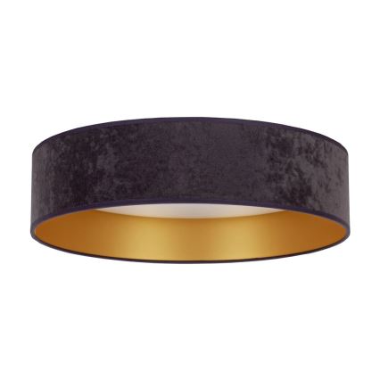 Brilagi - LED prigušiva stropna svetiljka VELVET SMART LED/36W/230V pr. 55 cm 2700-6500K Wi-Fi Tuya siva/zlatna + daljinski upravljač