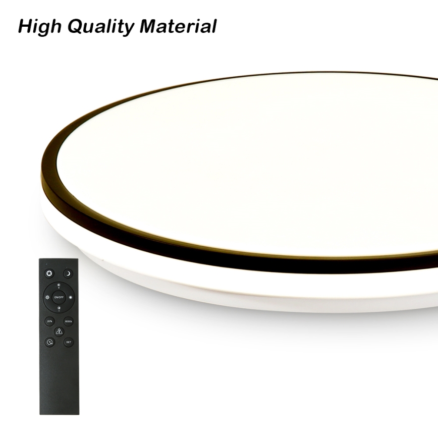 Brilagi - LED prigušiva stropna svetiljka SMART LED/36W/230V 3000-6000K prečnik 45 cm Wi-Fi Tuya + daljinski upravljač