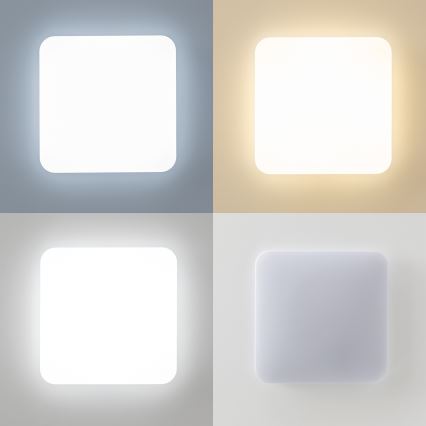 Brilagi - LED prigušiva plafonska svetiljka SMART LED/28W/230V 43x43 cm 2700-6500K Wi-Fi Tuya + daljinski upravljač