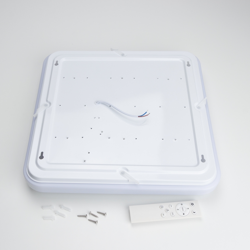 Brilagi - LED prigušiva plafonska svetiljka SMART LED/28W/230V 43x43 cm 2700-6500K Wi-Fi Tuya + daljinski upravljač