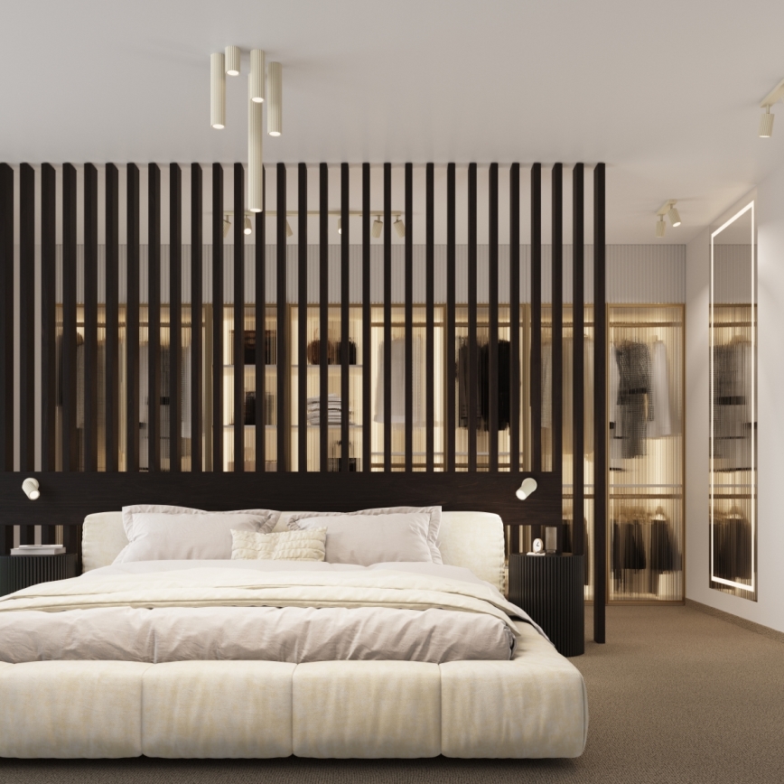 Brilagi - Reflektor CRESTO 1xGU10/10W/230V 10 cm krem boje