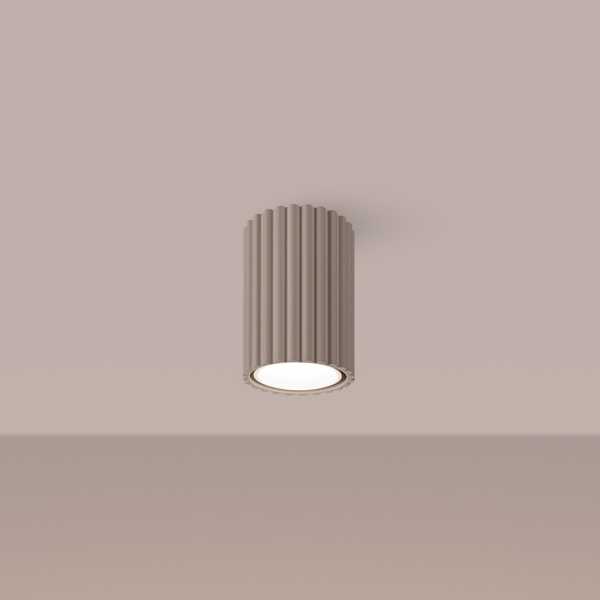 Brilagi - Reflektorska lampa CRESTO 1xGU10/10W/230V 10 cm taupe