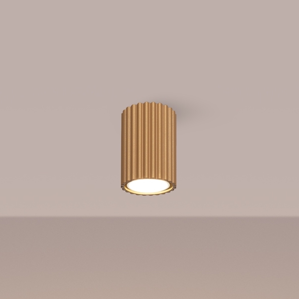 Brilagi - Reflektorska lampa CRESTO 1xGU10/10W/230V 10 cm zlatna