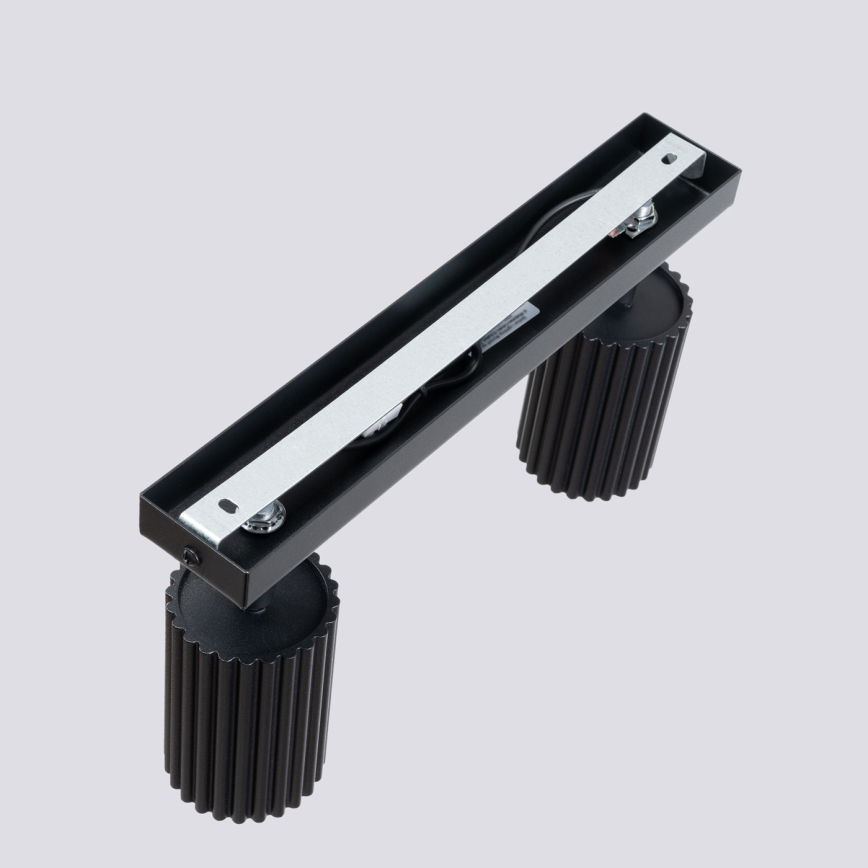 Brilagi - Reflektorska lampa CRESTO 2xGU10/10W/230V crno