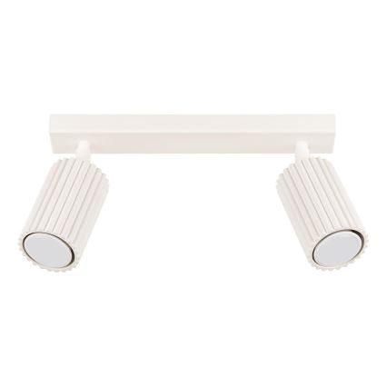 Brilagi - Reflektorska lampa CRESTO 2xGU10/10W/230V kremasta