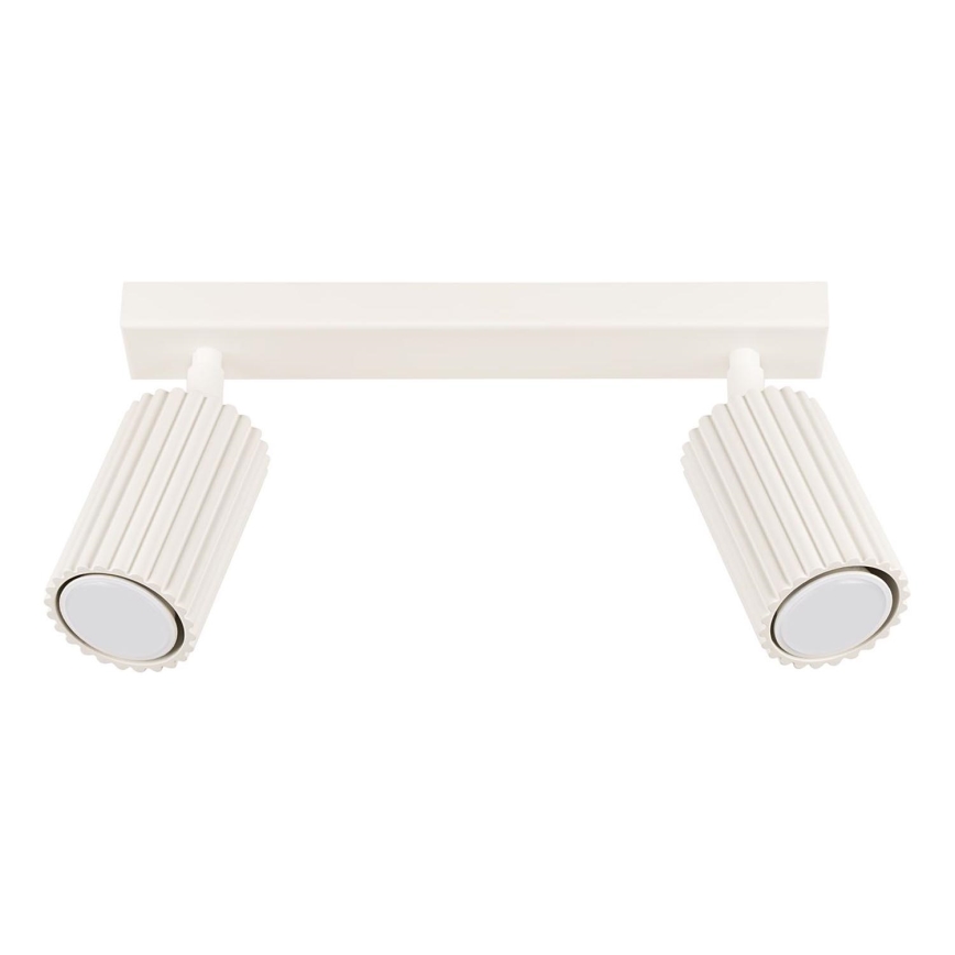 Brilagi - Reflektorska lampa CRESTO 2xGU10/10W/230V kremasta
