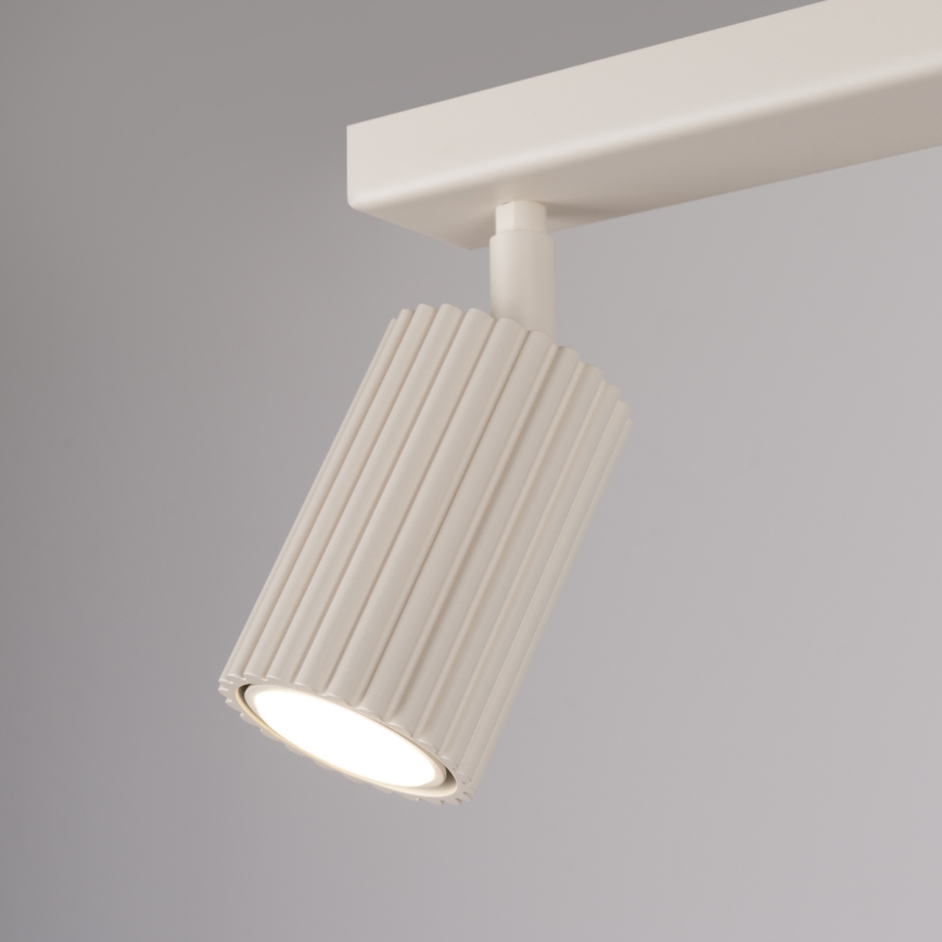Brilagi - Reflektorska lampa CRESTO 2xGU10/10W/230V kremasta
