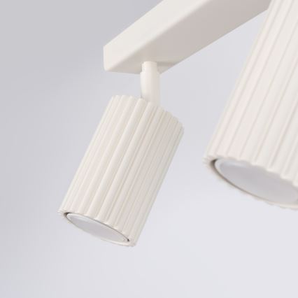 Brilagi - Reflektorska lampa CRESTO 2xGU10/10W/230V kremasta