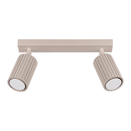 Brilagi - Reflektorska lampa CRESTO 2xGU10/10W/230V taupe