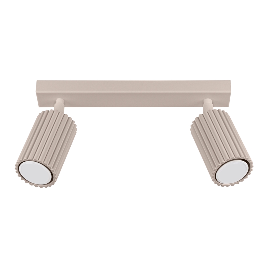 Brilagi - Reflektorska lampa CRESTO 2xGU10/10W/230V taupe