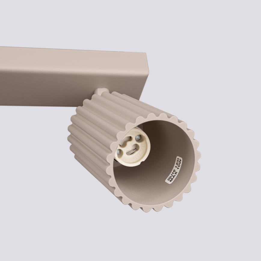 Brilagi - Reflektorska lampa CRESTO 2xGU10/10W/230V taupe