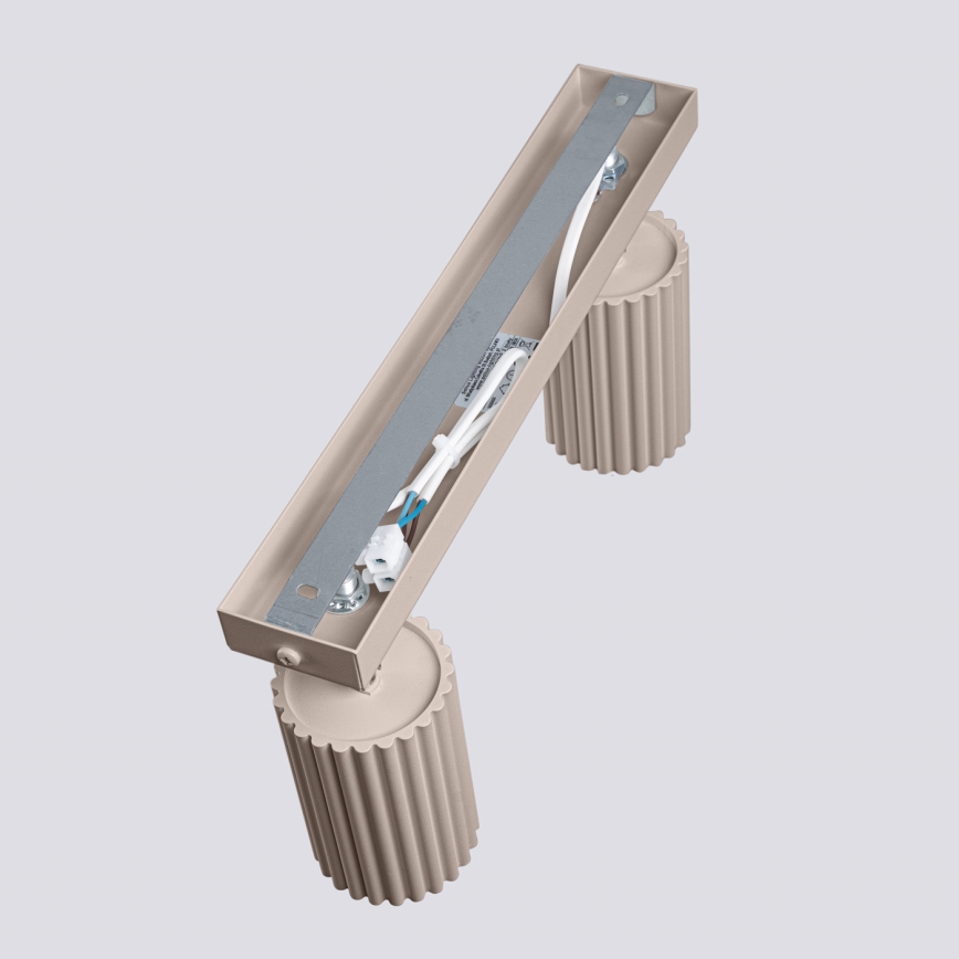 Brilagi - Reflektorska lampa CRESTO 2xGU10/10W/230V taupe