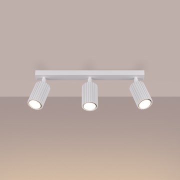 Brilagi - Reflektorska lampa CRESTO 3xGU10/10W/230V bela