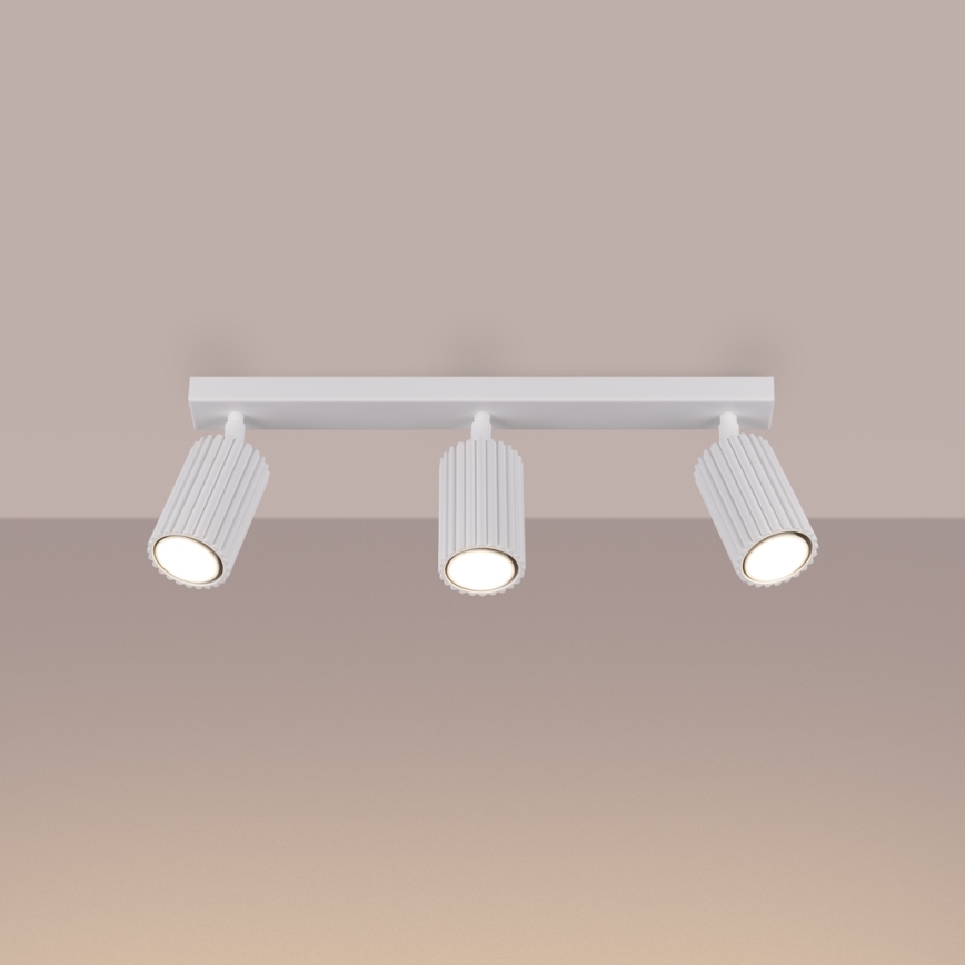 Brilagi - Reflektorska lampa CRESTO 3xGU10/10W/230V bela