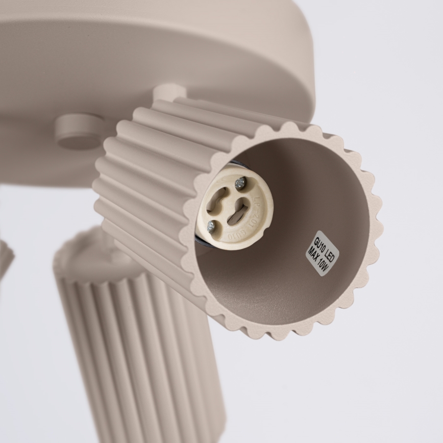 Brilagi - Reflektorska lampa CRESTO 3xGU10/10W/230V taupe