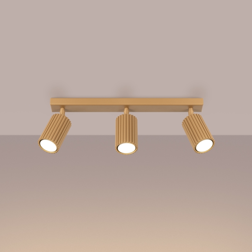 Brilagi - Reflektorska lampa CRESTO 3xGU10/10W/230V zlatna