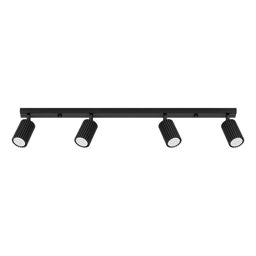 Brilagi - Reflektorska lampa CRESTO 4xGU10/10W/230V crno