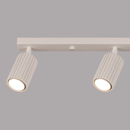 Brilagi - Reflektorska lampa CRESTO 4xGU10/10W/230V kremasta
