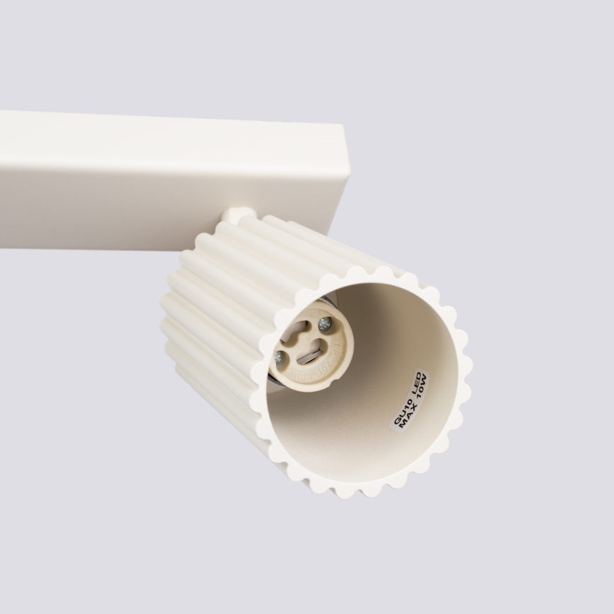 Brilagi - Reflektorska lampa CRESTO 4xGU10/10W/230V kremasta
