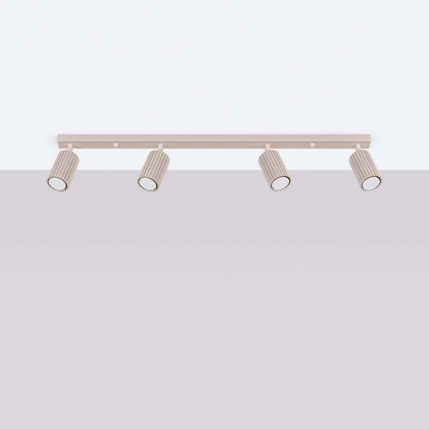 Brilagi - Reflektorska lampa CRESTO 4xGU10/10W/230V taupe