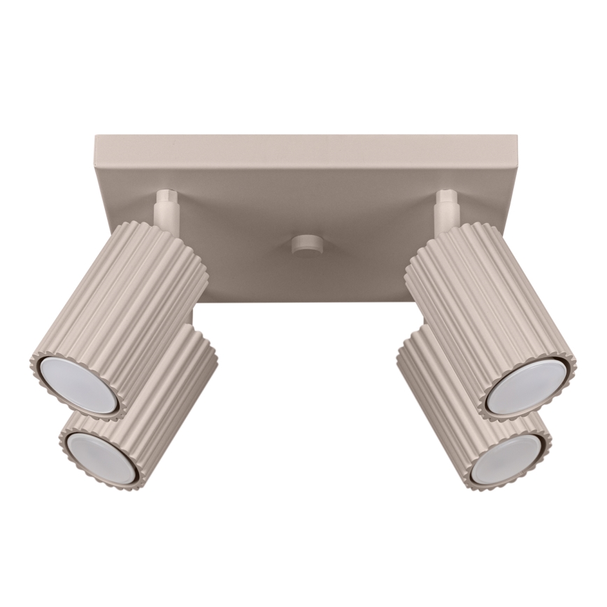 Brilagi - Reflektorska lampa CRESTO 4xGU10/10W/230V taupe