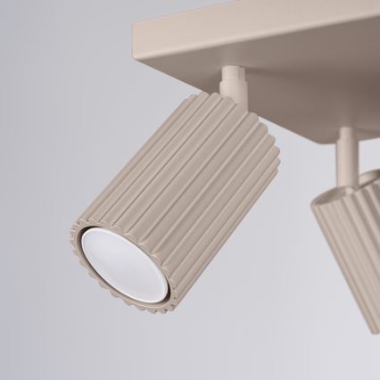 Brilagi - Reflektorska lampa CRESTO 4xGU10/10W/230V taupe