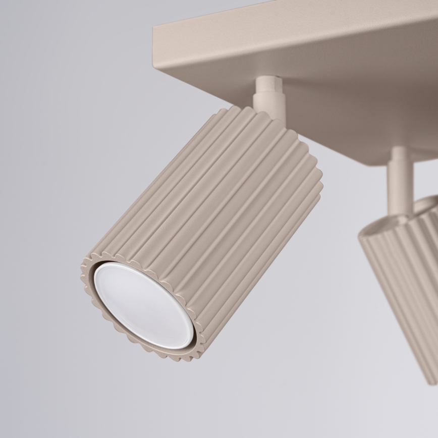 Brilagi - Reflektorska lampa CRESTO 4xGU10/10W/230V taupe