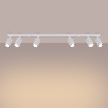 Brilagi - Reflektorska lampa CRESTO 6xGU10/10W/230V bela
