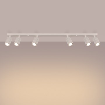 Brilagi - Reflektorska lampa CRESTO 6xGU10/10W/230V kremasta