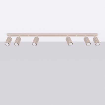 Brilagi - Reflektorska lampa CRESTO 6xGU10/10W/230V taupe