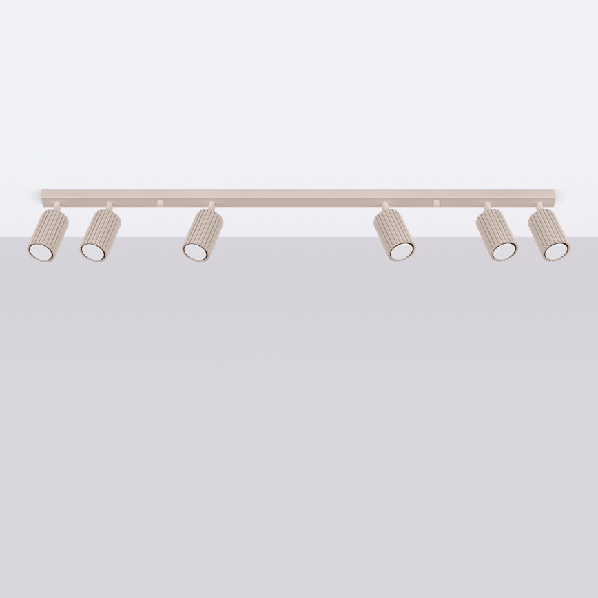 Brilagi - Reflektorska lampa CRESTO 6xGU10/10W/230V taupe