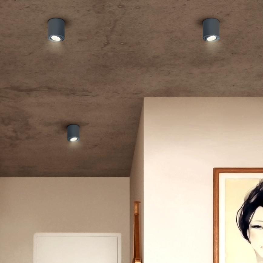 Brilagi - Reflektorska lampa MIA 1xGU10/30W/230V 84x80 mm Antracit