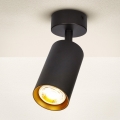 Brilagi - Reflektorska lampa SELE 1xGU10/30W/230V crno/zlatna