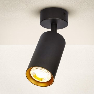 Brilagi - Reflektorska lampa SELE 1xGU10/30W/230V crno/zlatna