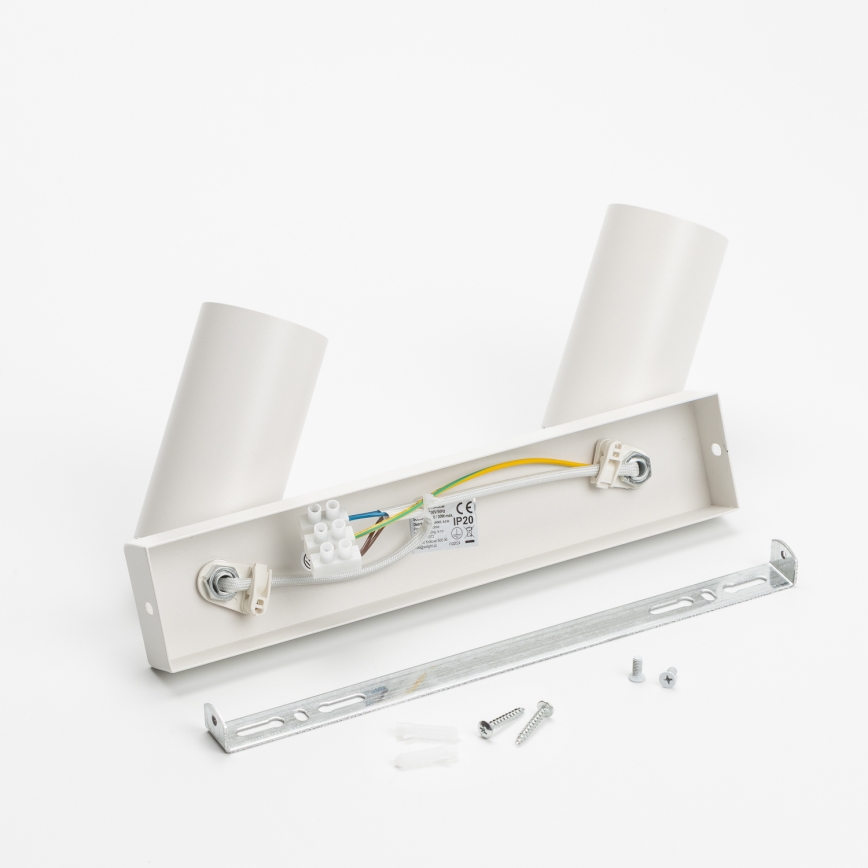 Brilagi - Reflektorska lampa SELE 2xGU10/30W/230V bela
