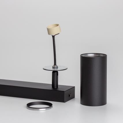 Brilagi - Reflektorska lampa SELE 2xGU10/30W/230V crno