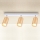 Brilagi - Reflektorska lampa SELE 3xGU10/30W/230V bela/dekor hrasta