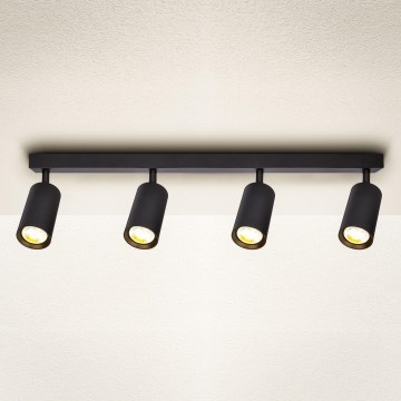 Brilagi - Reflektorska lampa SELE 4xGU10/30W/230V crno