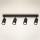 Brilagi - Reflektorska lampa SELE 4xGU10/30W/230V crno