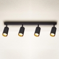 Brilagi - Reflektorska lampa SELE 4xGU10/30W/230V crno/zlatna