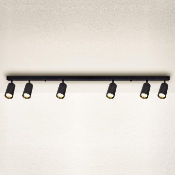 Brilagi - Reflektorska lampa SELE 6xGU10/30W/230V crno
