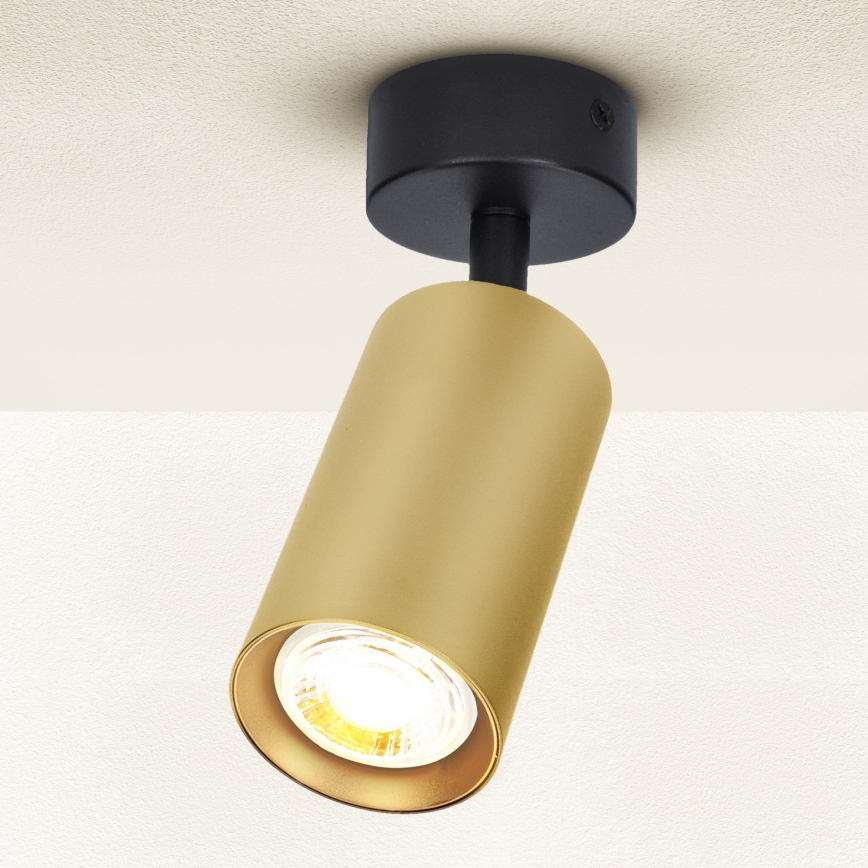Brilagi - Reflektorska lampa SELE GOLDEN 1xGU10/30W/230V crno/zlatna
