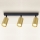 Brilagi - Reflektorska lampa SELE GOLDEN 3xGU10/30W/230V crno/zlatna