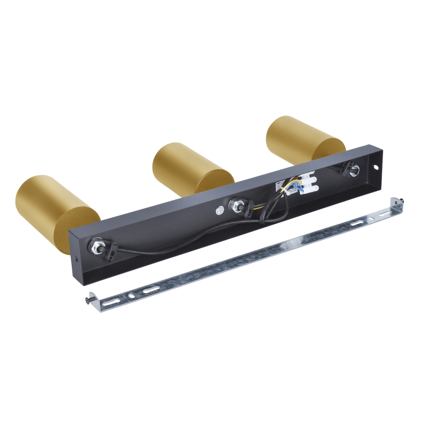 Brilagi - Reflektorska lampa SELE GOLDEN 3xGU10/30W/230V crno/zlatna