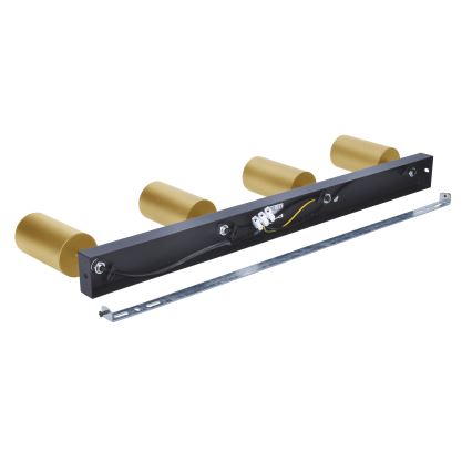 Brilagi - Reflektorska lampa SELE GOLDEN 4xGU10/30W/230V crno/zlatna