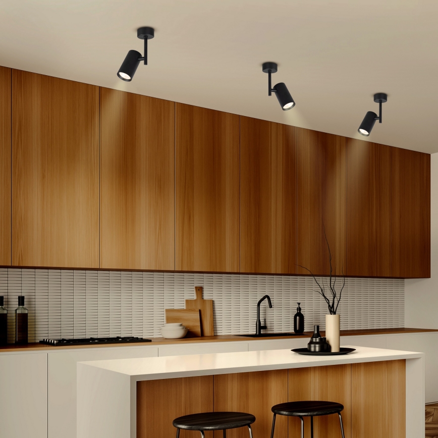 Brilagi - Reflektorska lampa SELE VERTICAL 1xGU10/30W/230V crno